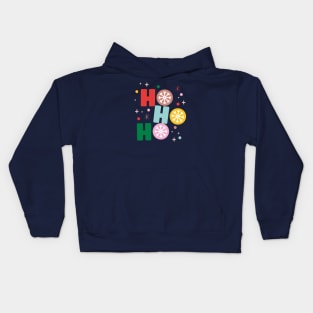 Hohoho Merry Christmas Kids Hoodie